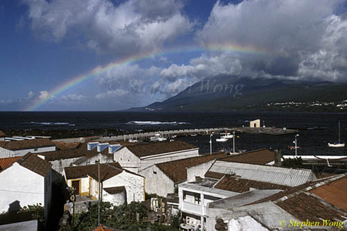 Rainbow under Pico Mountain 01 110803