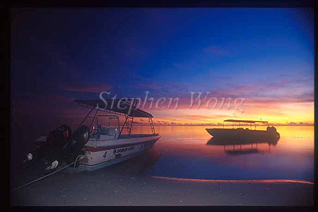 Sunrise at Sipadan 01